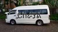 Toyota HiAce (H200) (ይከራያል!!! ማንዋል ማርሽ ሙሉ ወንበር ህዝብ 2.5 ሊትር) is a light commercial vehicle 2016