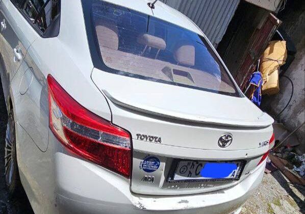 Used Toyota Yaris (XP150) Used car for sale (አውቶማቲክ ማርሽ 1.3 ሊትር) is a super mini/subcompact car Sedan 2014