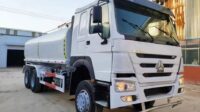 Sino Howo truck Euro 4 (371) (ማንዋል ማርሽ 6.8 ሊትር ፈሳሽ 20 ሜኪ ሊትር ) 6×4 20 m³ Commercial Fuel tank truck 2013