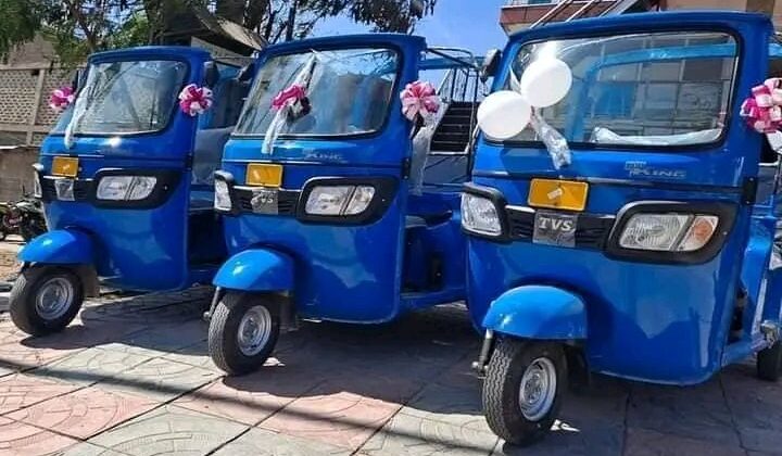 New & used TVS KING A three-wheeler for sale price (4S) is a vehicle with three wheels. Some are motorized tricycles
