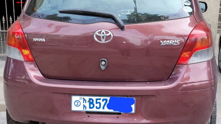 Used Toyota VITZ (XP90) 2010 car for sale (አውቶቲክ ማርሽ 3ት ፒስተን 1.0ሊትር) is a automatic subcompact car