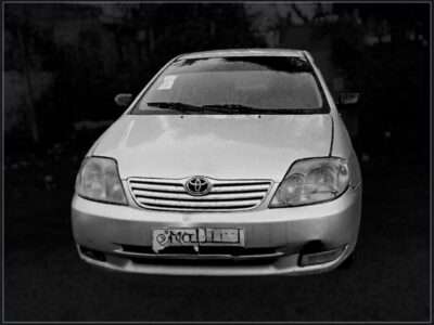 Toyota Corolla price Ethiopia listing - Front view of 2004 Corolla X in Silver1