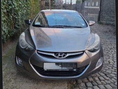Image 1 (Front View / Exterior): Harbor Gray 2011 Hyundai Elantra sedan front exterior view for sale in Ethiopia