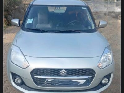 3.2021 Suzuki Swift front grille and headlights in silver