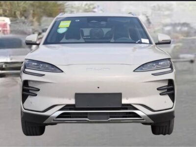 Urban Grey 2025 BYD Song Plus Smart SUV front view for sale in Addis Ababa Ethiopia1