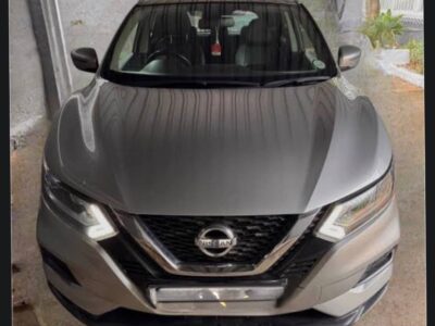 5.Direct front bumper view of 2018 Nissan Qashqai J11 Facelift in Gun Metallic Grey KAD finish