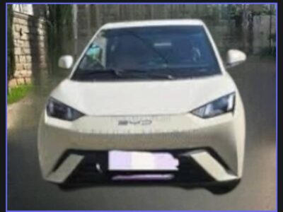 4.BYD Seagull price in Ethiopia front bumper and headlights