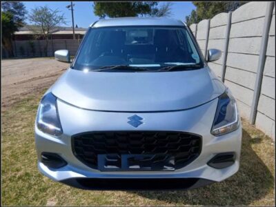 Image 5 Alt Text: Front angle exterior view of Suzuki Swift Hybrid Ethiopia