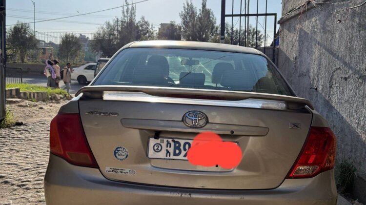 2007 Toyota Corolla Axio 1.3