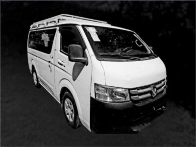 1 (Main Exterior Front/Side View): FOTON C2 Minibus exterior view for sale on Megebeya Ethiopia