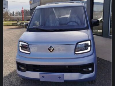 1:Front grille and LED daytime running lights of 2026 Foton Wonder EV