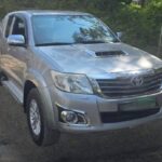 1:Toyota Hilux Vigo Addis Ababa 2015 silver front profile